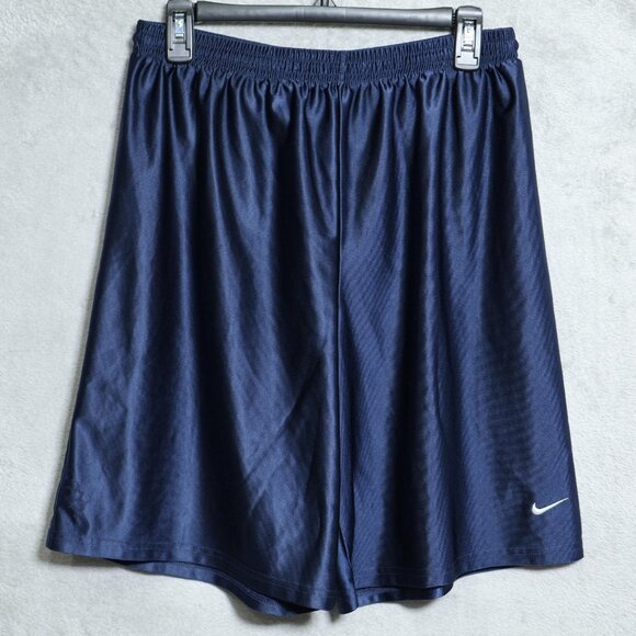 Nike Other - Vintage Nike Dazzle Shorts Mens Large Navy Blue Athletic Swoosh Shimmer Gym Y2K